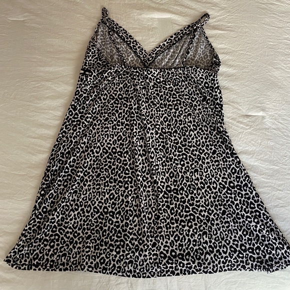 adorable y2k cheetah print slip dress - Picture 2 of 3